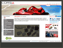 Tablet Screenshot of corsa-technic.com